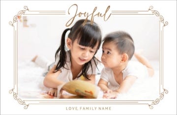 Picture of Joyful - 4.6" x 7.2"