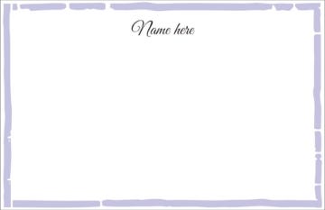 Picture of Lavender Grace - 4.6" x 7.2"