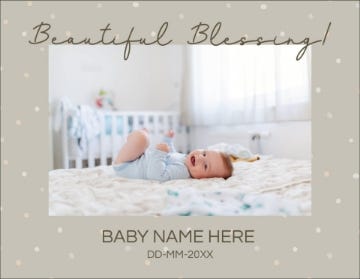 Picture of Beautiful Blessings - 4" x 5.5"