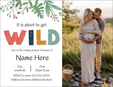 Picture of Wild Beginnings - 4" x 5.5"