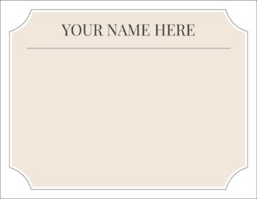 Picture of Check Charm - 4" x 5.5"