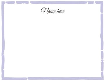 Picture of Lavender Grace - 4" x 5.5"