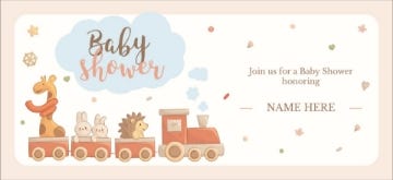 Picture of Baby Shower Express - 4" x 8"