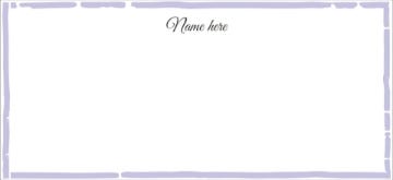 Picture of Lavender Grace - 4" x 8"