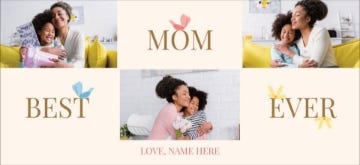 Picture of Best Mom Ever - 4" x 8"