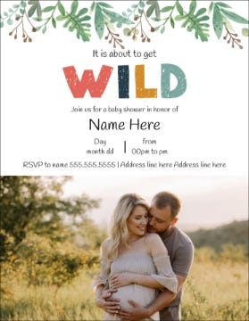 Picture of Wild Beginnings - 5.5" x 4"