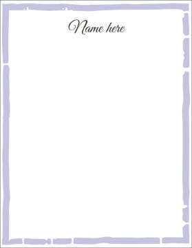 Picture of Lavender Grace - 5.5" x 4"