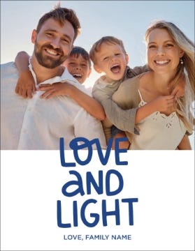 Picture of Love & Light - 5.5" x 4"