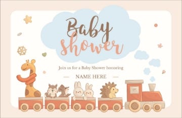Picture of Baby Shower Express - 6" x 9"