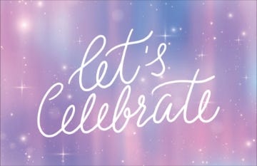 Picture of Let's Celebrate - 6" x 9"