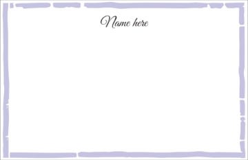 Picture of Lavender Grace - 6" x 9"
