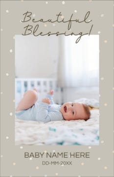 Picture of Beautiful Blessings - 9" x 6"