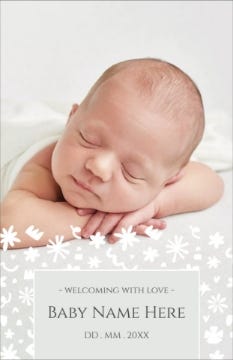 Picture of Pure White - 9" x 6"
