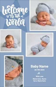 Picture of Welcome to the World - 9" x 6"