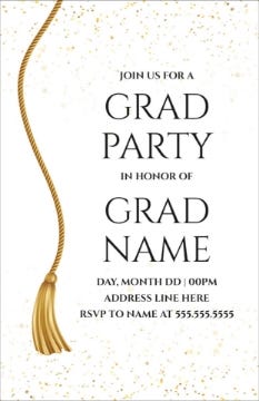 Picture of Tassel Turn-Up - 9" x 6"