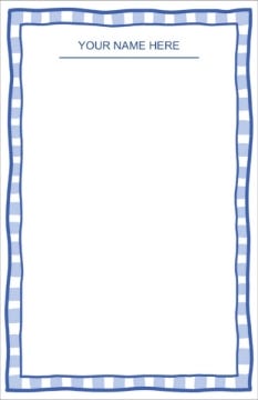 Picture of Tidy Squares - 9" x 6"