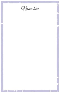 Picture of Lavender Grace - 9" x 6"