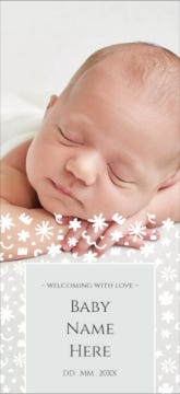 Picture of Pure White - 8" x 4"