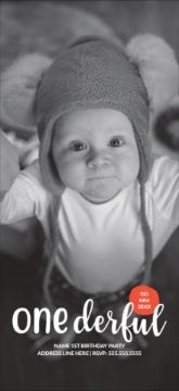 Picture of One-derful Little One - 8" x 4"