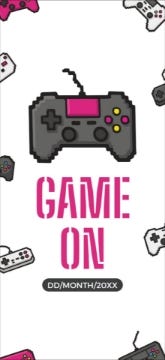 Picture of Game On - 8" x 4"