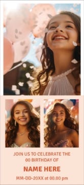 Picture of Sparkle Moments - 8" x 4"