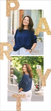 Picture of Golden Year Soirée - 8" x 4"