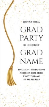 Picture of Tassel Turn-Up - 8" x 4"