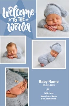 Picture of Welcome to the World - 7.2" x 4.6"