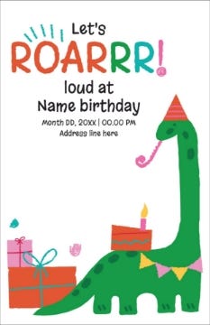 Picture of Wild Roar - 7.2" x 4.6"