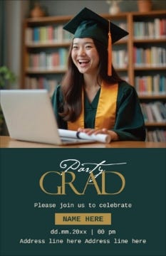 Picture of Level Up: Graduate - 7.2" x 4.6"