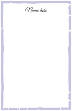 Picture of Lavender Grace - 7.2" x 4.6"