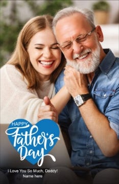 Picture of Super Dad - 7.2" x 4.6"