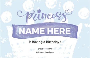 Picture of Crown Party - 4.6" x 7.2"