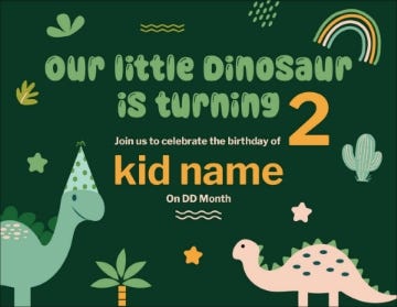 Picture of Dino Jungle - 4" x 5.5"