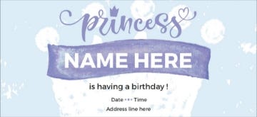 Picture of Crown Party - 4" x 8"
