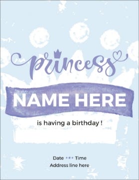 Picture of Crown Party - 5.5" x 4"