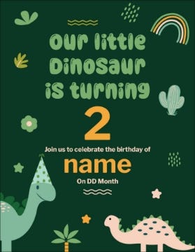 Picture of Dino Jungle - 5.5" x 4"