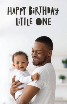 Picture of Little One Turns One - 7.2" x 4.6"