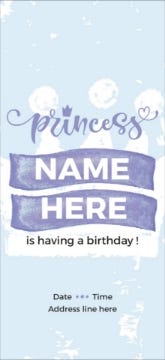 Picture of Crown Party - 8" x 4"