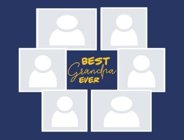 Picture of Grandparents-05 30x40 Sherpa (Bleed)