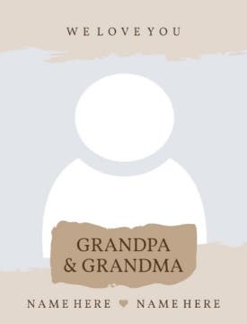 Picture of Grandparents-03 40x30 Sherpa (Bleed)