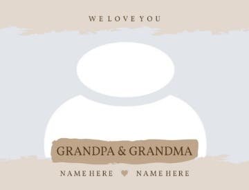 Picture of Grandparents-03 30x40 Fleece (Bleed)