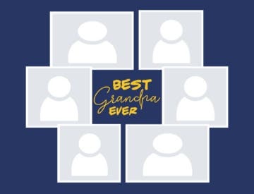 Picture of Grandparents-05 30x40 Fleece (Bleed)