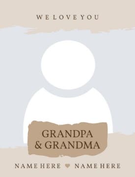 Picture of Grandparents-03 40x30 Fleece (Bleed)